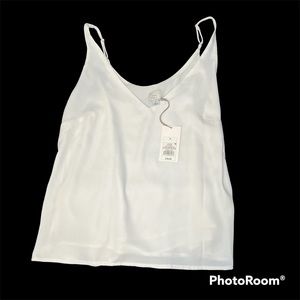 White loose tank nwt